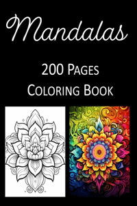 Mandalas Coloring Book