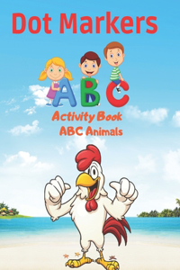 Dot Markers Activity Book ABC Animals