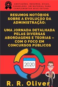 Resumos Notórios Sobre a Evolução da Administração