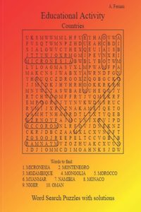 A. Feriani / Educational Activity / Countries