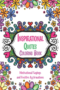 Inspirational Quotes Coloring Book