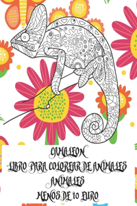 Libro para colorear de animales - Menos de 10 euro - Animales - Camaleón