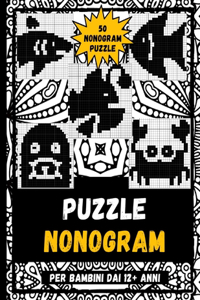 Puzzle Nonogram Per Bambini Dai 12+ Anni