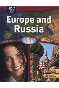 Geography Middle School, Europe and Russia: Student Edition 2009