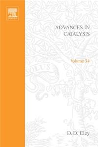 Advances in Catalysis Volume 34
