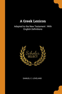 Greek Lexicon