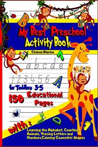 My Best Preschool Activity Book for Toddlers 3-5