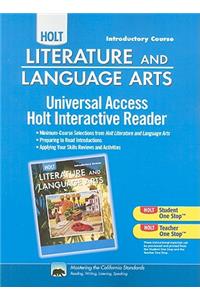 Holt Literature and Language Arts: Universal Access: Interactive Reader Grade 6