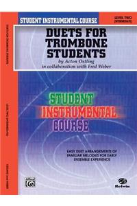 Student Instrumental Course Duets for Trombone Students