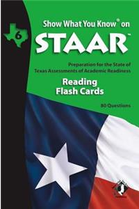 Swyk on Staar Reading Flash Cards Gr 6