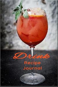 Drink Recipe Journal
