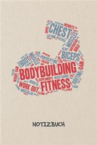 Bodybuilding Fitness NOTIZBUCH