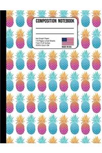 Composition Notebook 4x4 Graph Paper