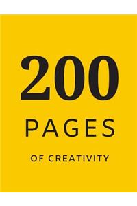 200 pages of creativity