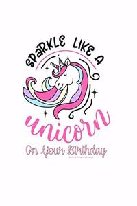 Sparkle Like a Unicorn on Your Birthday