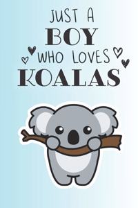 Just A Boy Who Loves Koalas