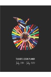 Teachers Lesson Planner July 2019 - July 2020.