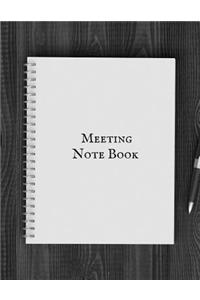 Meeting Notebook