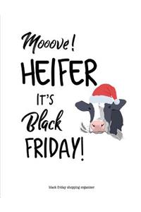 Black Friday Shopping Organizer