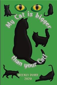My Cat is bigger than your Cat! - Weekly Diary 2020