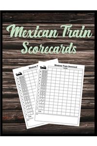Mexican Train Scorecards