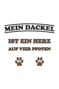 Mein Dackel ist ein Herz auf vier Pfoten