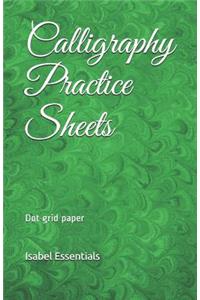 Calligraphy Practice Sheets