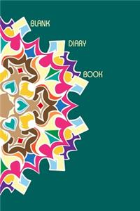 Blank Diary book
