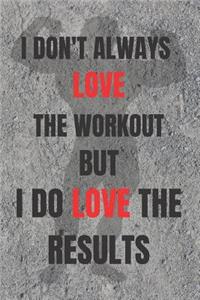 I Don't Always Love The Workout