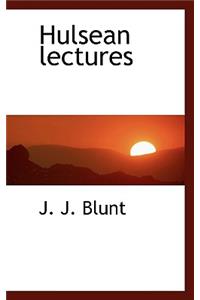 Hulsean Lectures