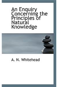 Enquiry Concerning the Principles of Natural Knowledge