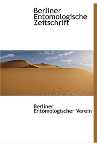 Berliner Entomologische Zeitschrift