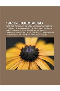 1945 in Luxembourg