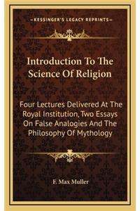 Introduction To The Science Of Religion