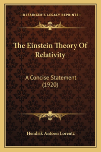 Einstein Theory Of Relativity