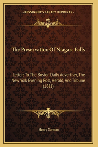 The Preservation Of Niagara Falls