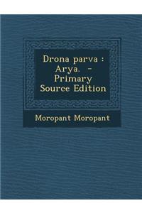 Drona Parva