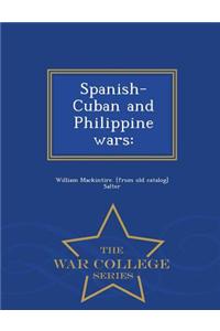 Spanish-Cuban and Philippine Wars