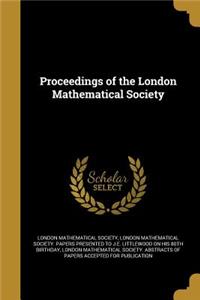 Proceedings of the London Mathematical Society