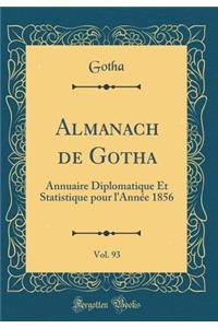 Almanach de Gotha, Vol. 93