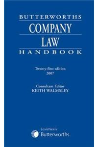 Butterworths Company Law Handbook