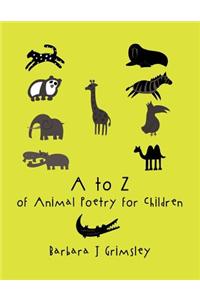 A to Z of Animal Poetry for Children
