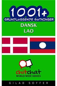 1001+ Grundlaeggende Saetninger Dansk - Lao