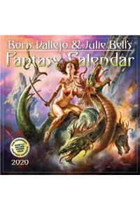 2020 Boris Vallejo & Julie Bells Fantasy Wall Calendar