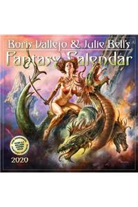 Boris Vallejo & Julie Bell's Fantasy Wall Calendar 2020