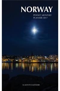 Norway Pocket Monthly Planner 2017