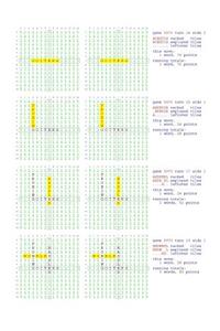 Fifty Scrabble Box Scores Games 5951-6000