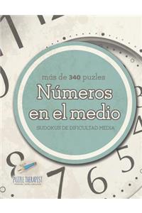 Números en el medio Sudokus de dificultad media (más de 340 puzles)