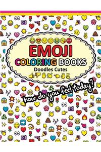 Emoji Coloring Books Doodle Cute