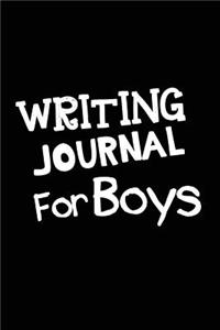 Writing Journal For Boys